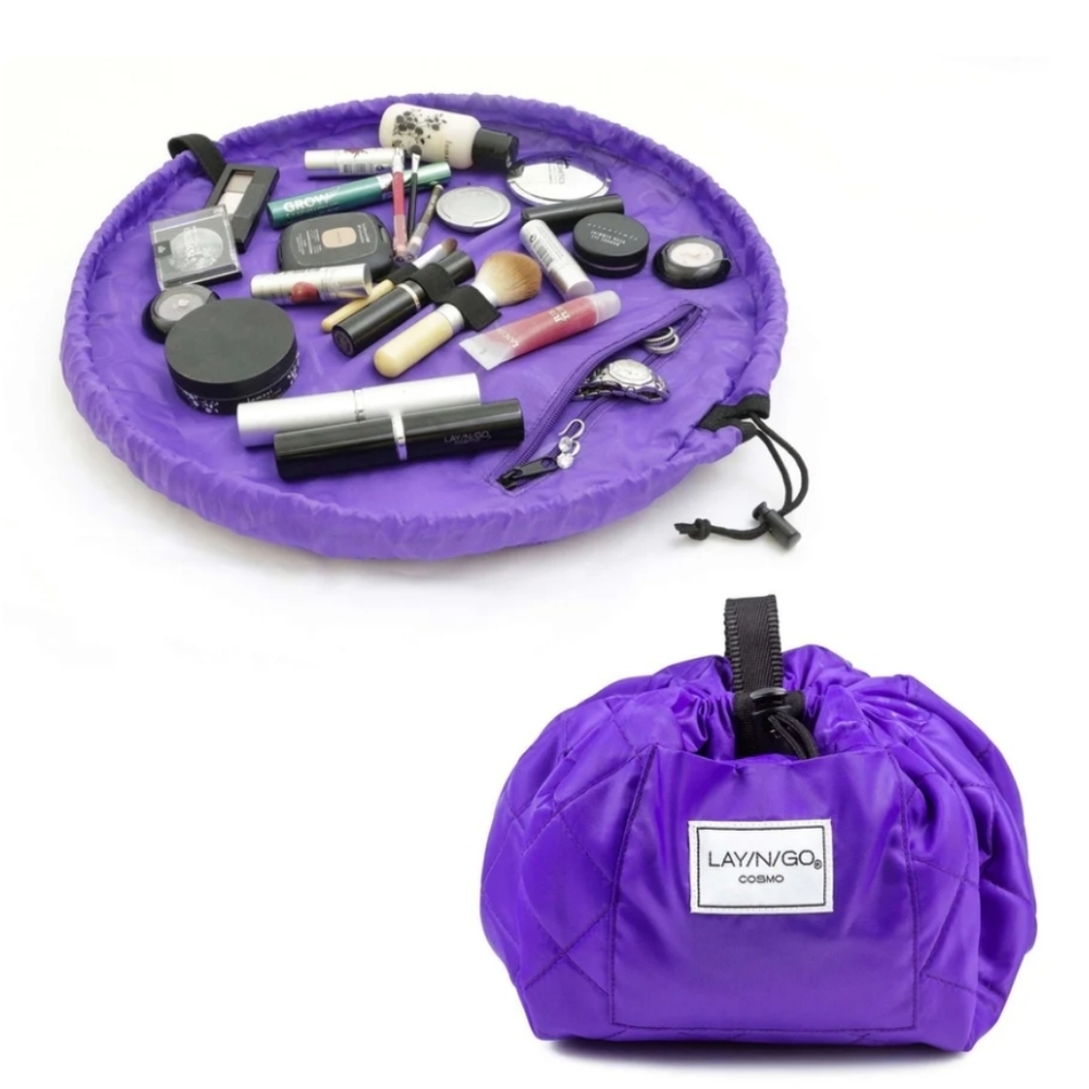 Lay n Go Cosmo lay flat cosmetic pouch